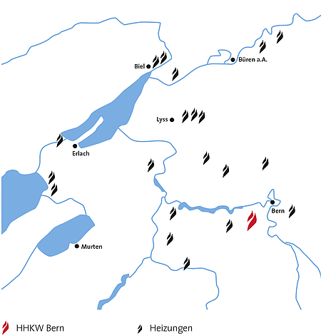 Standorte Holzheizungen